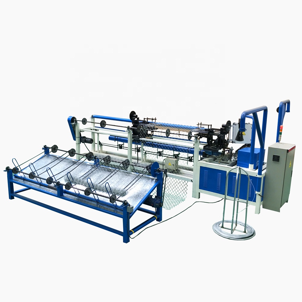 chain link fence machine