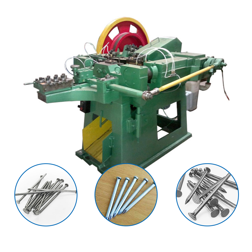 Automatic iron steel wire nail making machine manufacture