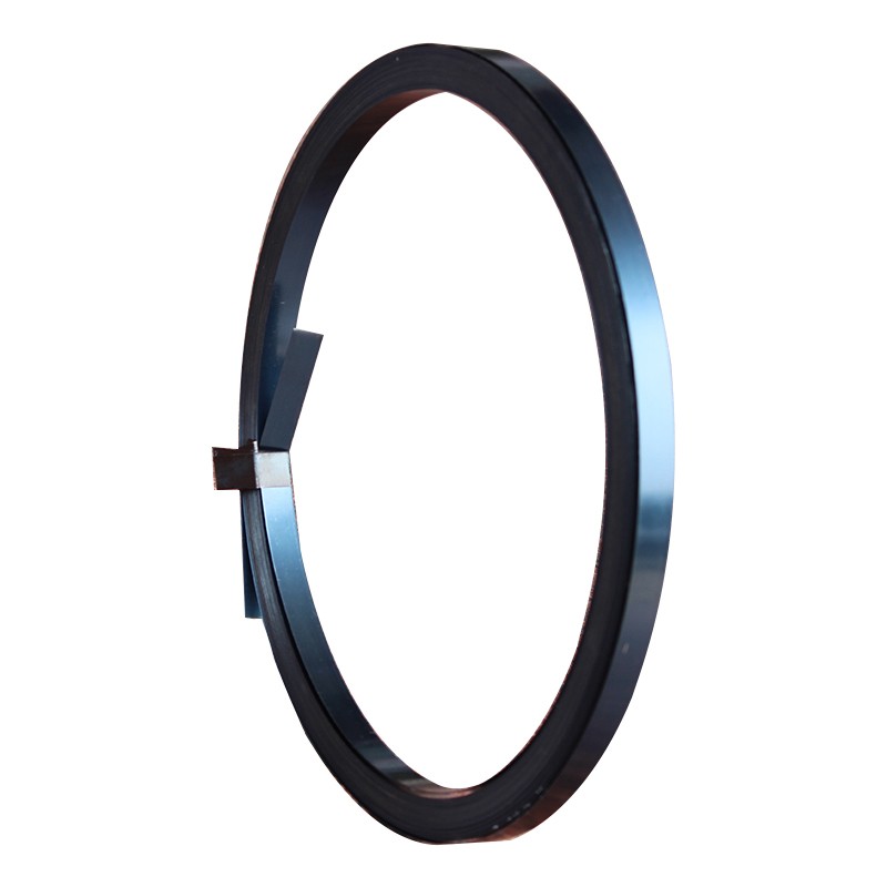 Bluing steel strips for packing and binding from banding strapping